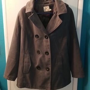 Double Button Peacoat